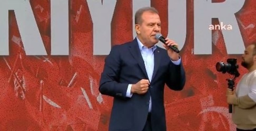 Mitingde Özgür Özel ve Ekrem İmamoğlu